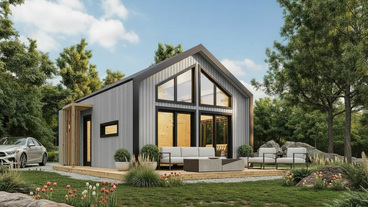 Casas de madera aisladas